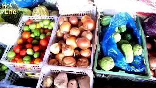 Зимовка в Камбодже  Рынок в Кампоте  Цены на продукты 2018