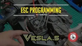 How to program your KRAKEN VESLA.5's ESC in 7 minutes!