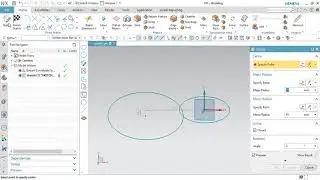 NX 2019 | Sketch Komutları -Ellipse