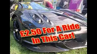 Pagani Huayra Roadster Ride For £2.50!
