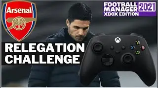 #1| FM21 | XBOX EDITION | RELEGATION CHALLENGE | 