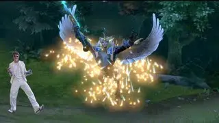 Дота 2 Гайд на Skywrath Mage(Скай маг) Нагиб через прогиб - проход в ноги