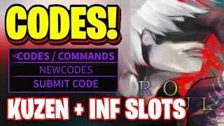 *KUZEN + INF SLOT* ALL NEW WORKING CODES FOR RO GHOUL IN 2026! ROBLOX RO GHOUL CODES