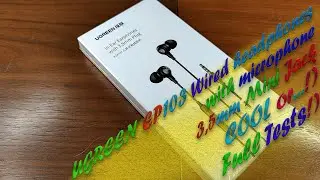UGREEN EP103 проводные наушники с микрофоном разъем 3.5 мм. Чё, за Hi-Fi!)