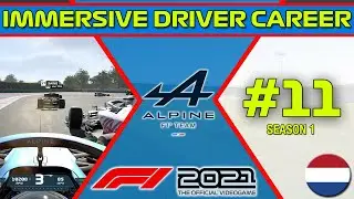 F1 2021 Immersive Driver Career Mode | Alpine Career #11 | ZANDVOORT