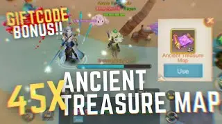 45 Times Dig Ancient Treasure Map + Gift Code Bonus!! - Cloud Song