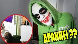 TROLLEI MINHA MÃE COM PALHAÇO A NOITE 😱