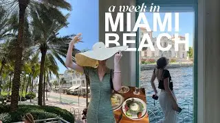 a week in miami beach, florida | spring break with my roommates