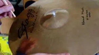 Cymbal Harmonic Scrape