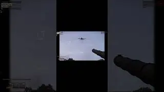 Сбитие самолёта выстрелом из танка "Реквием по Алтису" Arma 3 #shorts