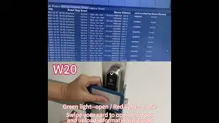 Electronic Lock with  Remove Control W20-MP4