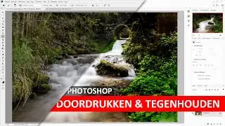 Photoshop CC | Doordrukken & Tegenhouden met Aanpassingslagen (Dutch)
