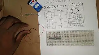 07 X  NOR Gate Using Two Separate Gate | XOR Gate | Digital Electronics | Logic Gate in Bangla