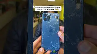 She Destroyed Her New iPhone Cause of STALKER 😱 