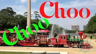 Houston #Zoo #train ride Full Tour by Dream On Wheelz #Houston #HermannPark #trainride