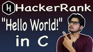 "Hello World!" in C hackerrank solution @ BE A GEEK | Hindi |