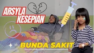 ARSYLA ALONE AT HOME | MOTHER IS SICK AND BEING TREATED 😭