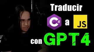 GPT-4 para Traducir Código de C# a JavaScript