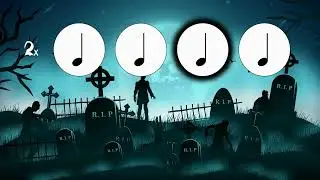 Skeleton Sam (Easy) Rhythm Play Along