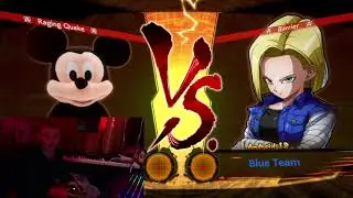 DBFZ noises for the characters goku SSJ1, zamasu fused, android 16, and broly DBS