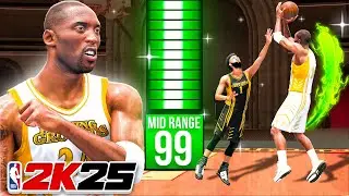 99 MID RANGE is ASTONISHING on NBA 2K25😱