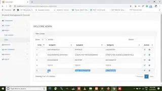 Student Record Management System Using PHP & MySQL