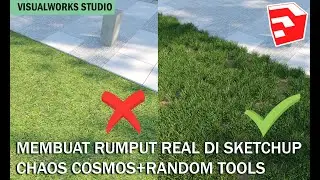 REALISTIC GRASS RENDER WITH CHAOS COSMOS