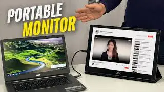 AOC 16” Portable USB LED Monitor Review