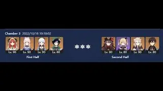 3.1 Abyss Floor 12 (9-Star Clear) Freeze Nilou c0, c2 Hutao