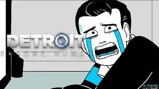 Connor gets deactivated | Detroit: Become Human Comic Dub