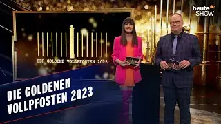 Wer hat 2023 richtig verkackt? Larissa verleiht die goldenen Vollpfosten | heute-show vom 15.12.2023