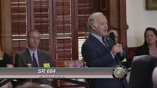 Sen. Watson SR 684 Closing Remarks