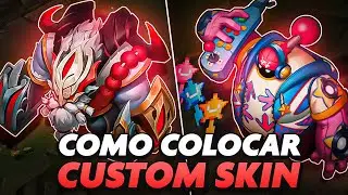 COMO USAR SKIN CUSTOM NO LOL!