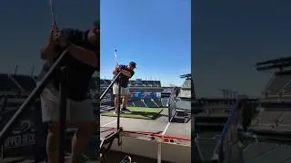 Upper Deck Golf is 🔥 Had a great time at Lincoln Financial Field today! #golfmemories #golf