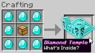 Minecraft But, There Are Custom Temples...!! #minecraftbut