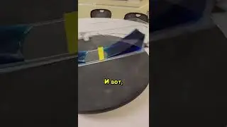Что происходит с водой на вращающейся платформе? 😱