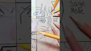 Drawing NARUTO In DIFFERENT MODES 