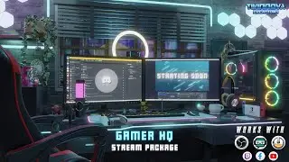 Twitch Animated RGB Overlay 🖥️📱  Download Link - 2023