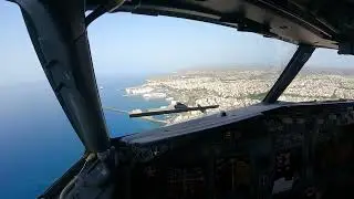 4K - Boeing 737-800 Landing in Heraklion on Runway 09
