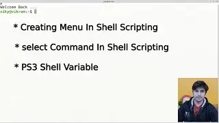 select loop in shell scripting | PS3 shell variable | creating menu in shell scripting