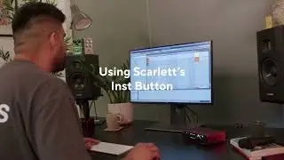 Connecting Guitars to your Scarlett 2i2