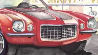 My Car Drawing & Painting Collection (Ryan Sardachuk Fast Lane Design)