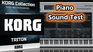 KORG TRITON VST Piano Sounds 🎹🎹