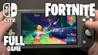 Fortnite on Nintendo Switch Lite 
