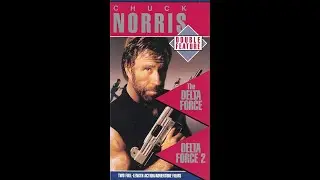 Opening to The Delta Force 1989 Canadian VHS (Comes in 1995 2-Tape Set)