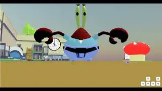 Mr Krab is a Little traveller  |  3D and XR Studio | PictoBlox