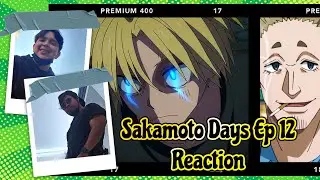 Sakamoto Days Episode 12 Review/Reaction #anime #sakamotodays #animereaction #manga