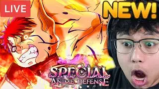 [🔴LIVE] This *NEW* Tower Defense Game Just RELEASED! - Special Anime Defense