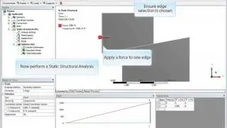 Performing an Axisymmetric Analysis in ANSYS Workbench from 2D Geometry