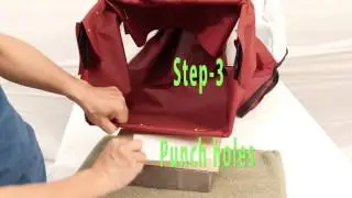 Big Leaf Bag Snap Button How To Install